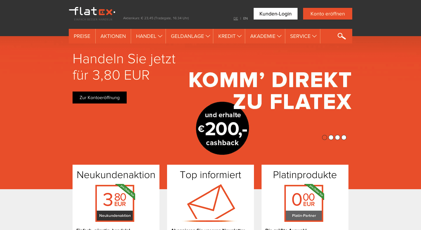Flatex im Test: Broker und Depot Erfahrungen! 3 Flatex im Test: Broker und Depot Erfahrungen! 3